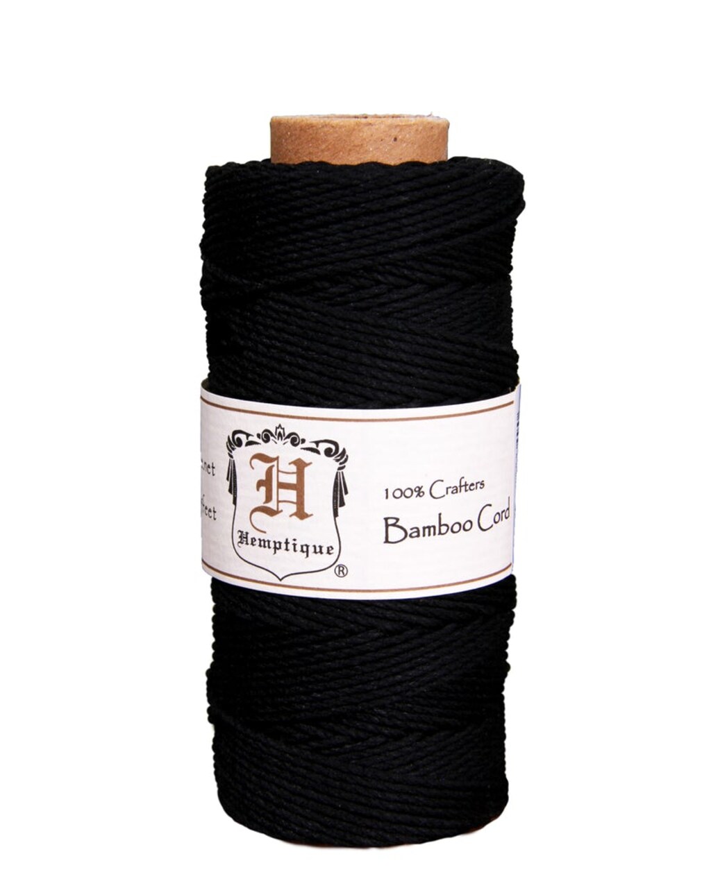 Hemptique Bamboo Cord Spools Eco Friendly Sustainable Naturally Grown Jewelry Bracelet Making Paper Crafting Scrapbooking Bookbinding Mixed Media Crocheting Macrame Seasonal Holiday Gift Wrapping Outdoor Gardening